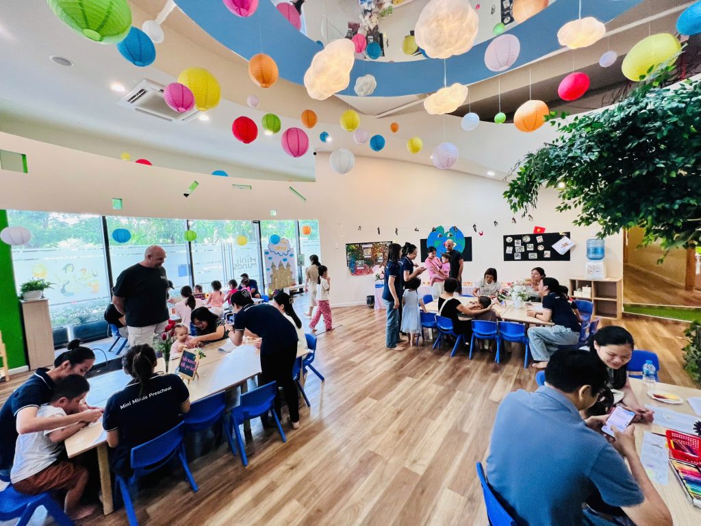 Tổng kết buổi định hướng tại Mini Minds